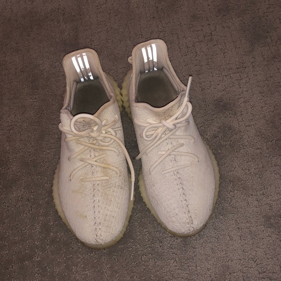 Triple White Yeezy’s